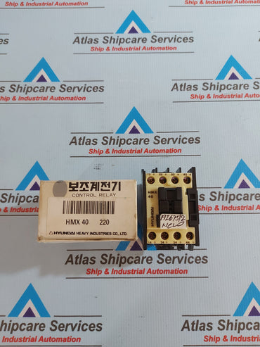 HYUNDAI HMX 40 CONTROL RELAY 220A 600VAC