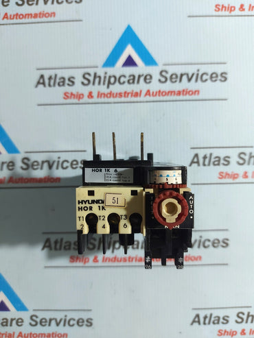 HYUNDAI HOR 1K6 THERMAL OVERLOAD RELAY 380V 5A