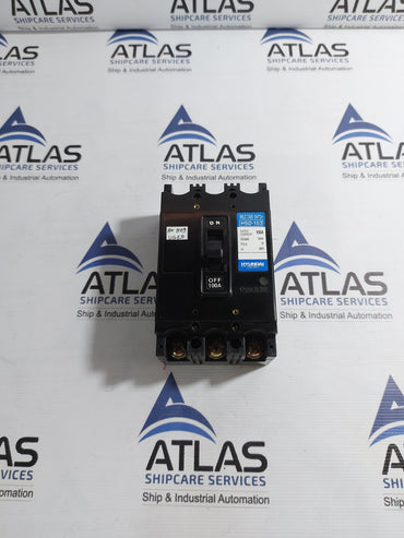 HYUNDAI HSD-103 MOLDED CASE CIRCUIT BREAKER 3 POLE 100A