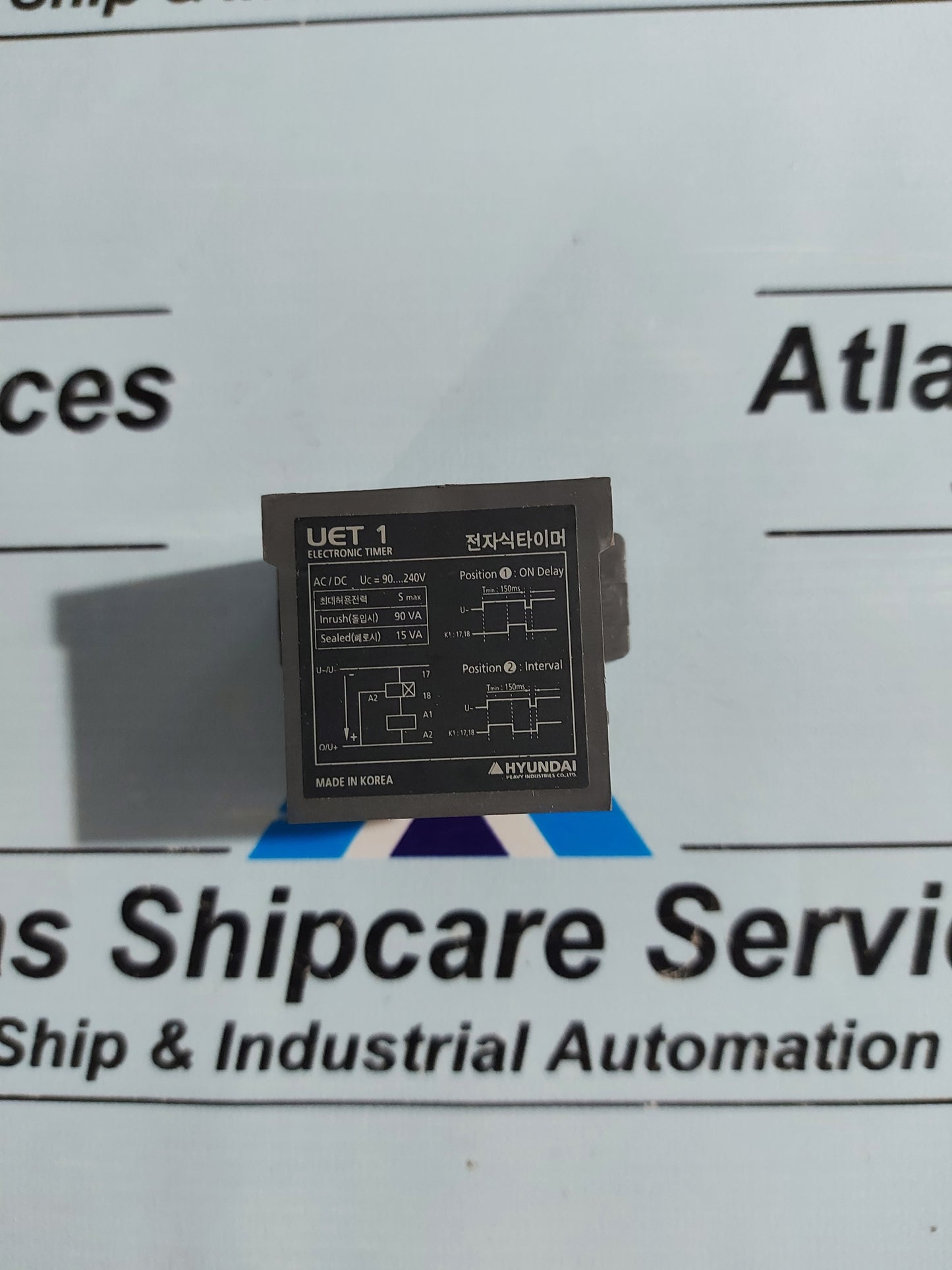 HYUNDAI UET 1 ELECTRONIC TIMER