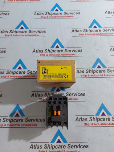 HYUNDAI UMX 22 CONTACTOR RELAY 20A 440V
