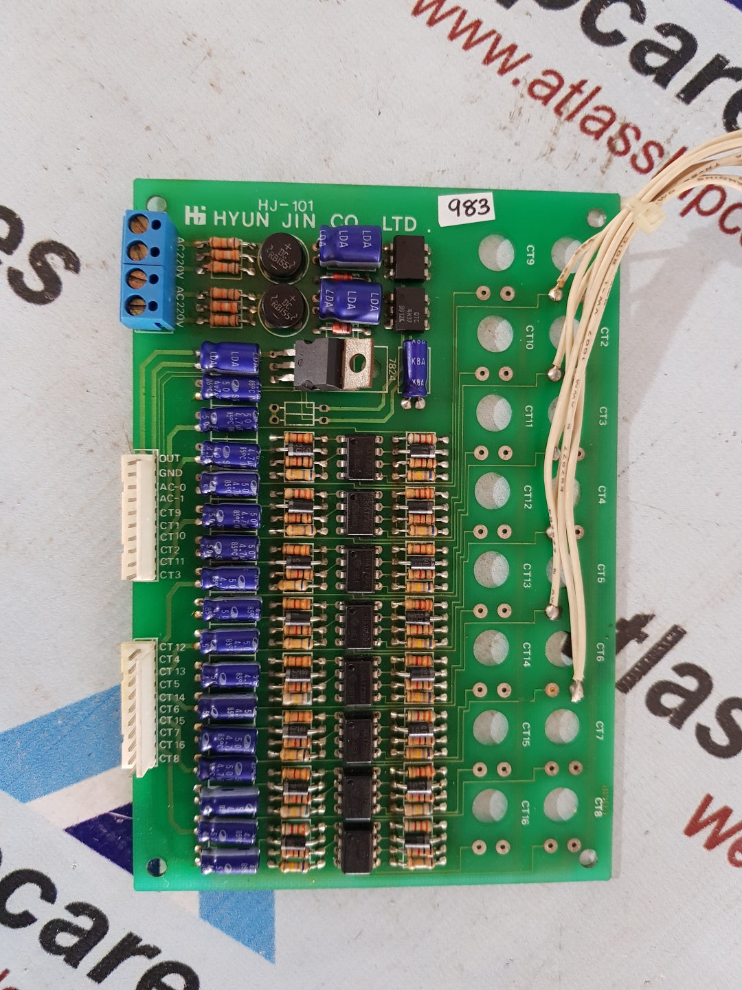 HYUN JIN HJ-101 PCB CARD