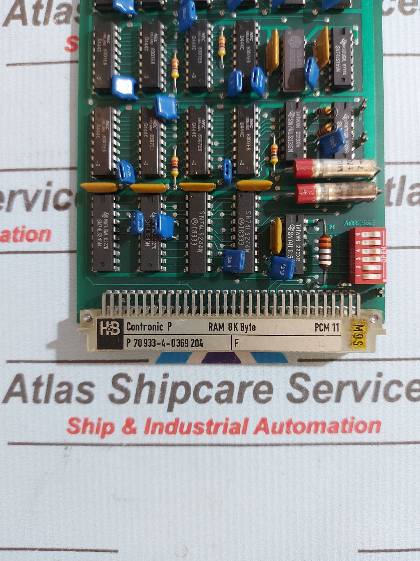 H&B CONTRONIC P 70933-4-0369 204 PC BOARD 0383901.0 R1