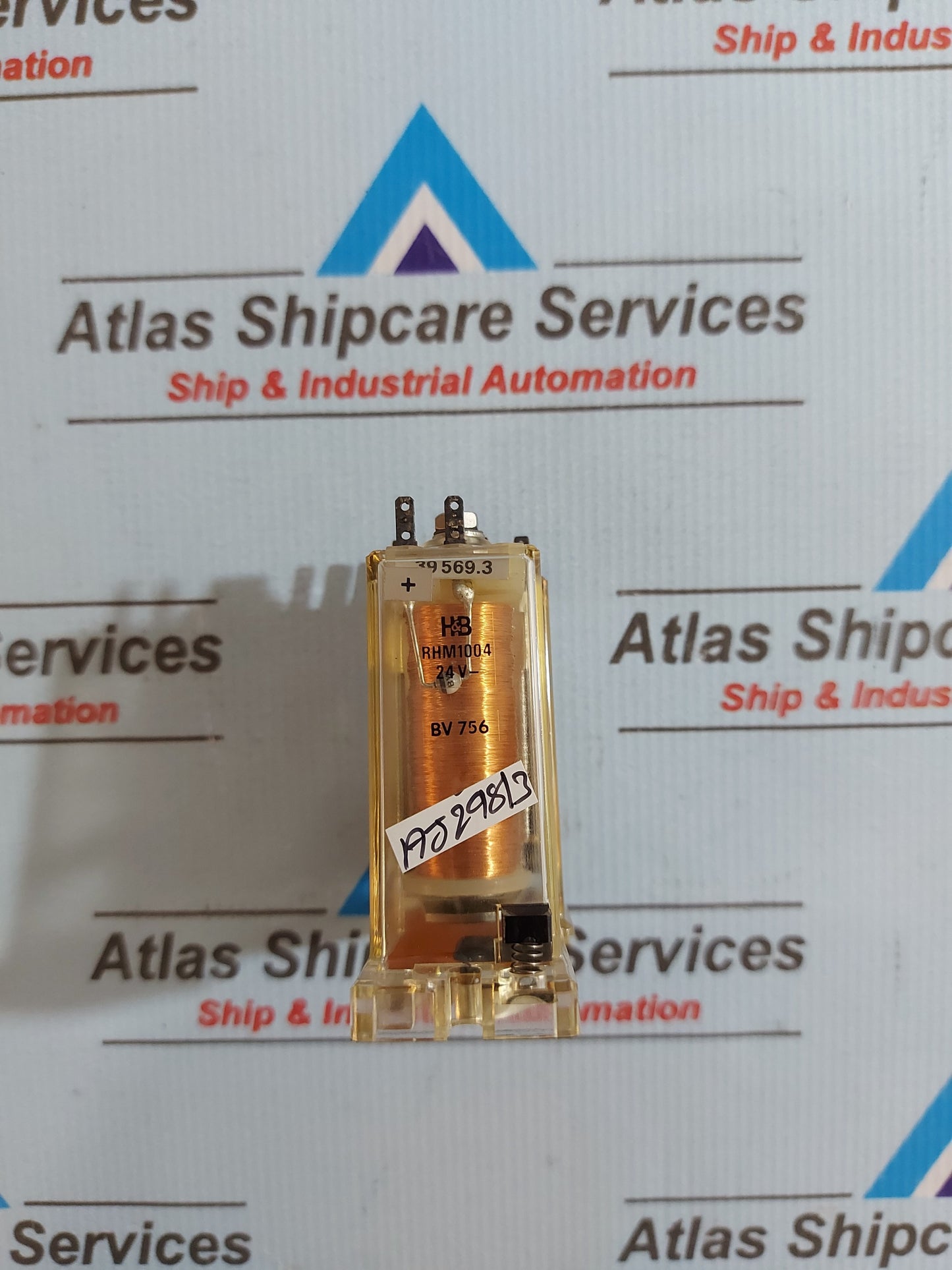 H&B RHM1004 AUXILIARY RELAY 24V