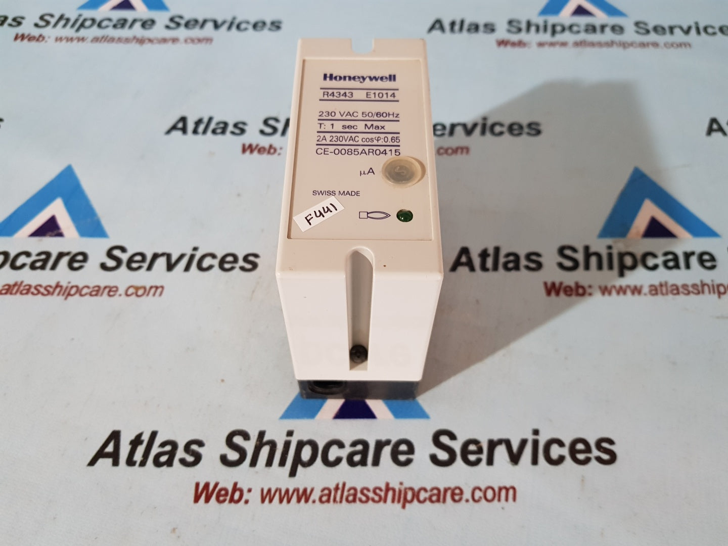 Honeywell R4343 E1014 Flame Detector Relay