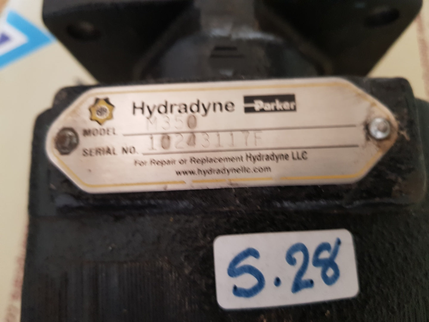 Hydradyne Parker 323 3020 000 Commercial Hydraulic Pump