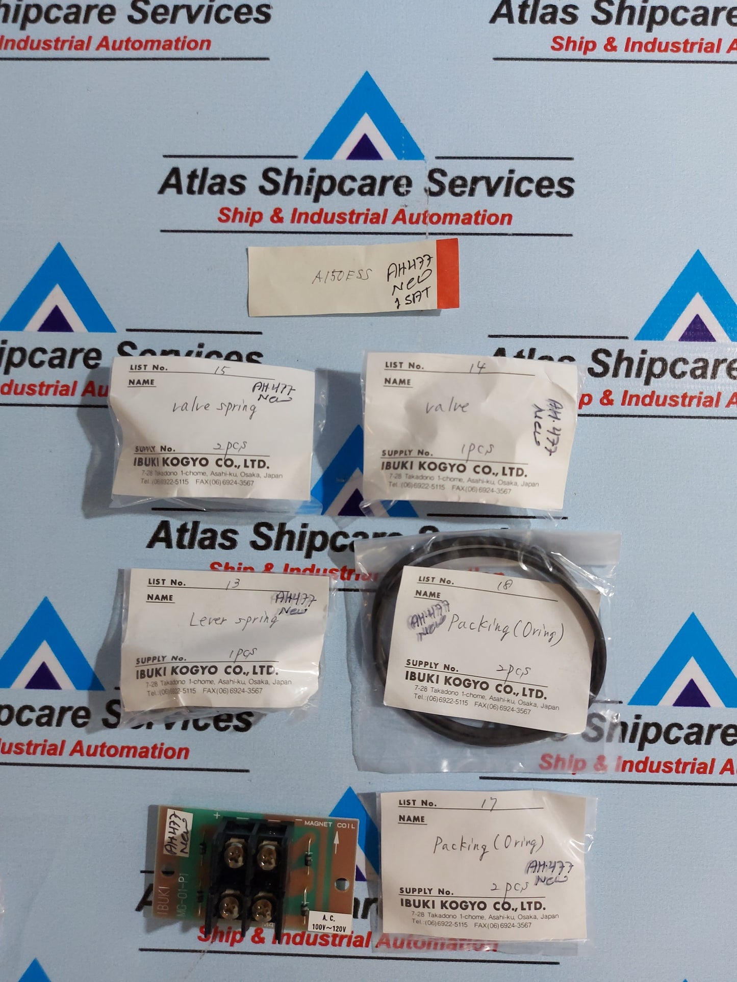 IBUKI MG-01-P1 MAGNET COIL PCB CARD