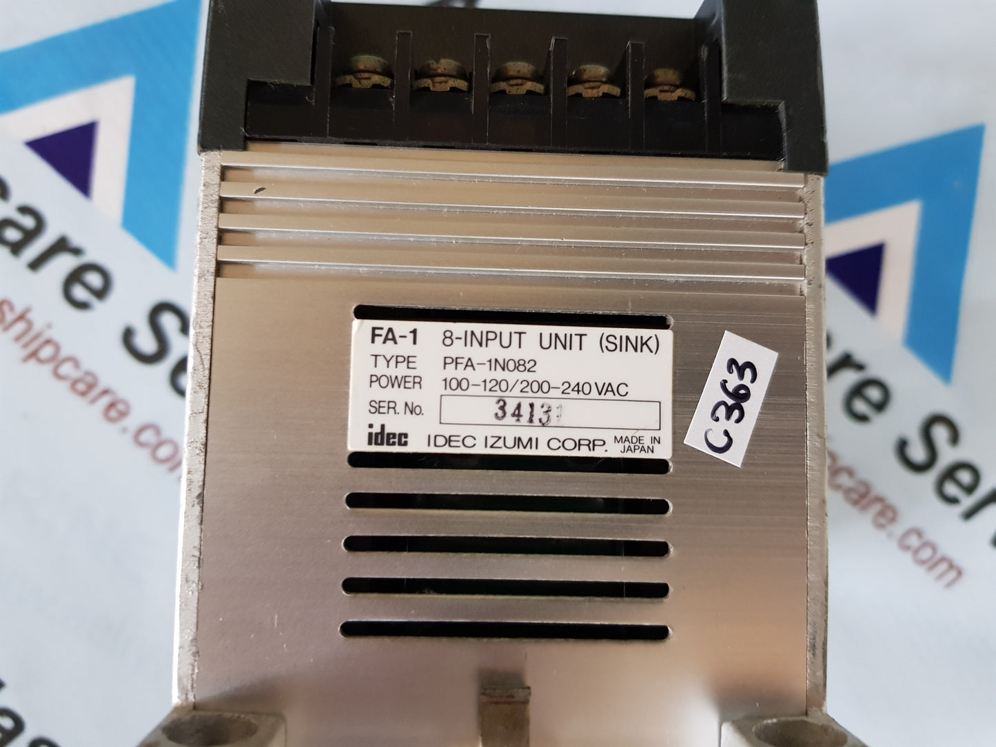 IDEC PFA-1NO82 8-INPUT UNIT (SINK)