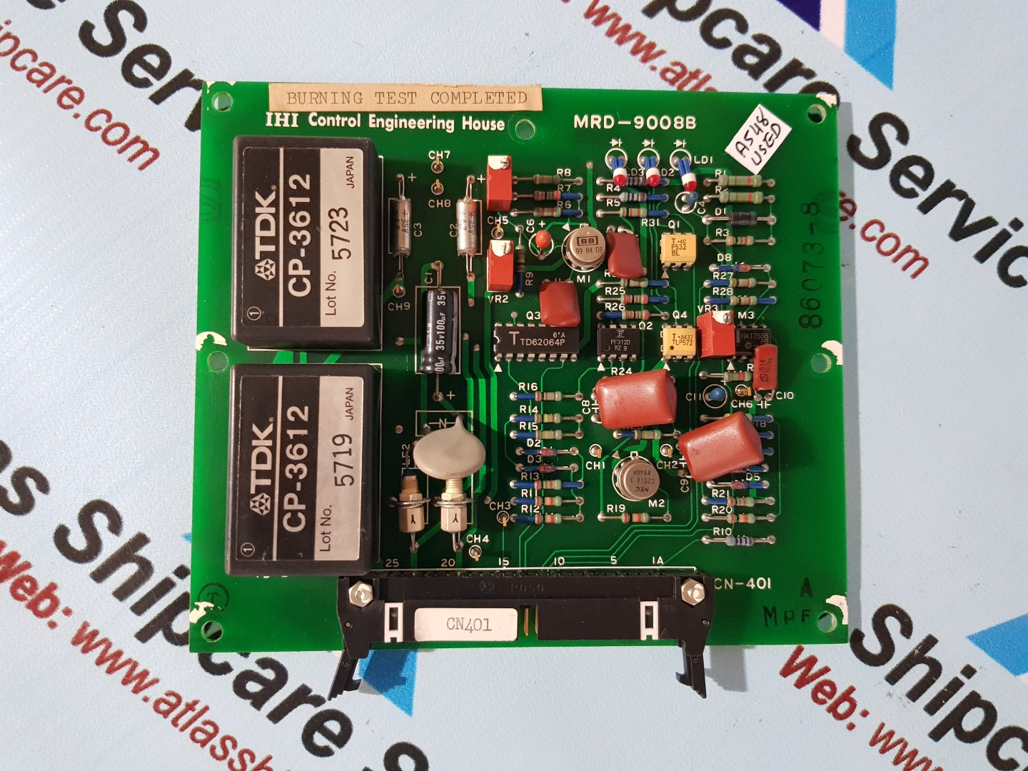 IHI Control Engineering House MRD-9008B Pcb Card