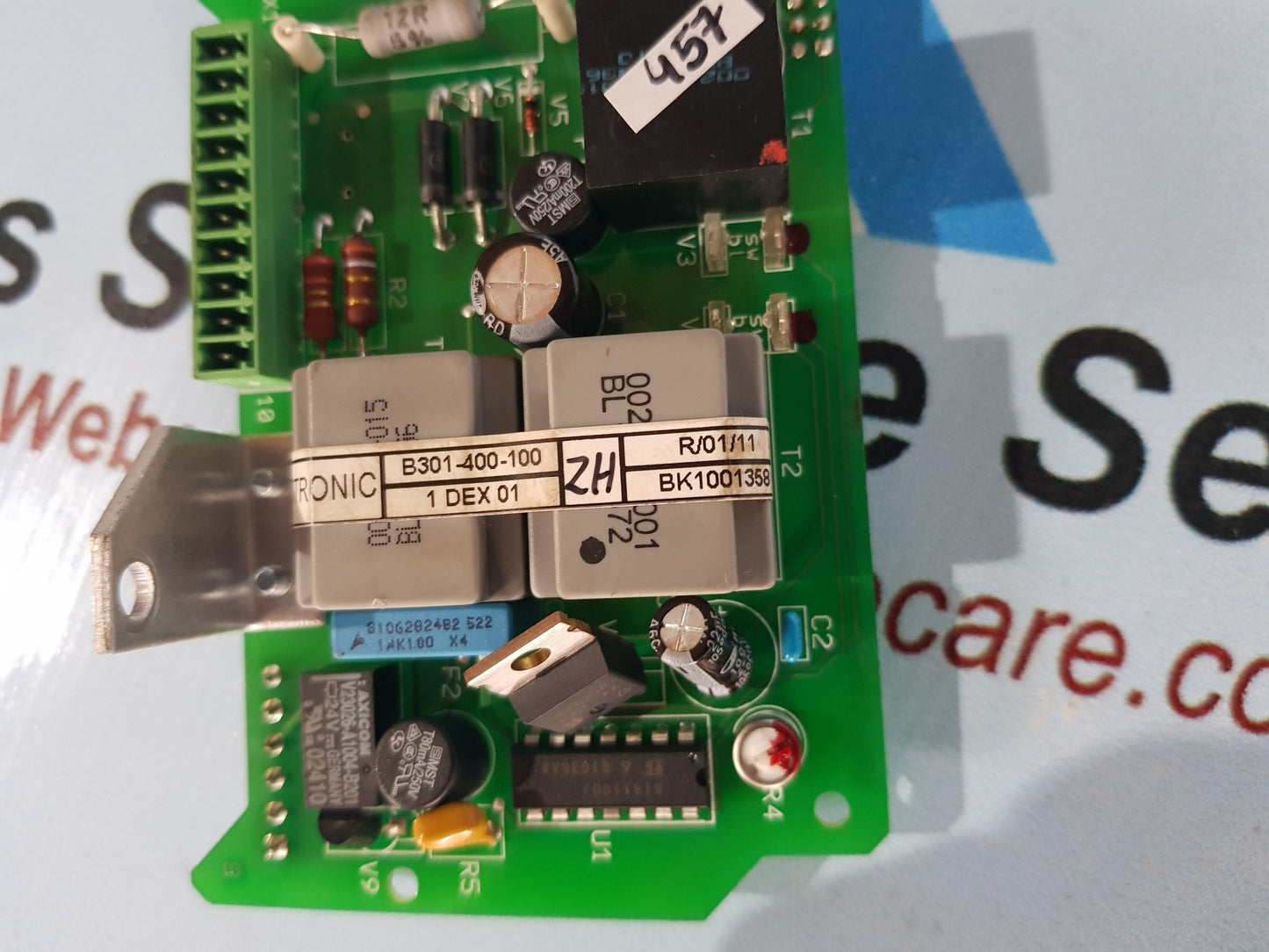 INDUSTRONIC B301-400-170 TALKBACK CIRCUIT BOARD