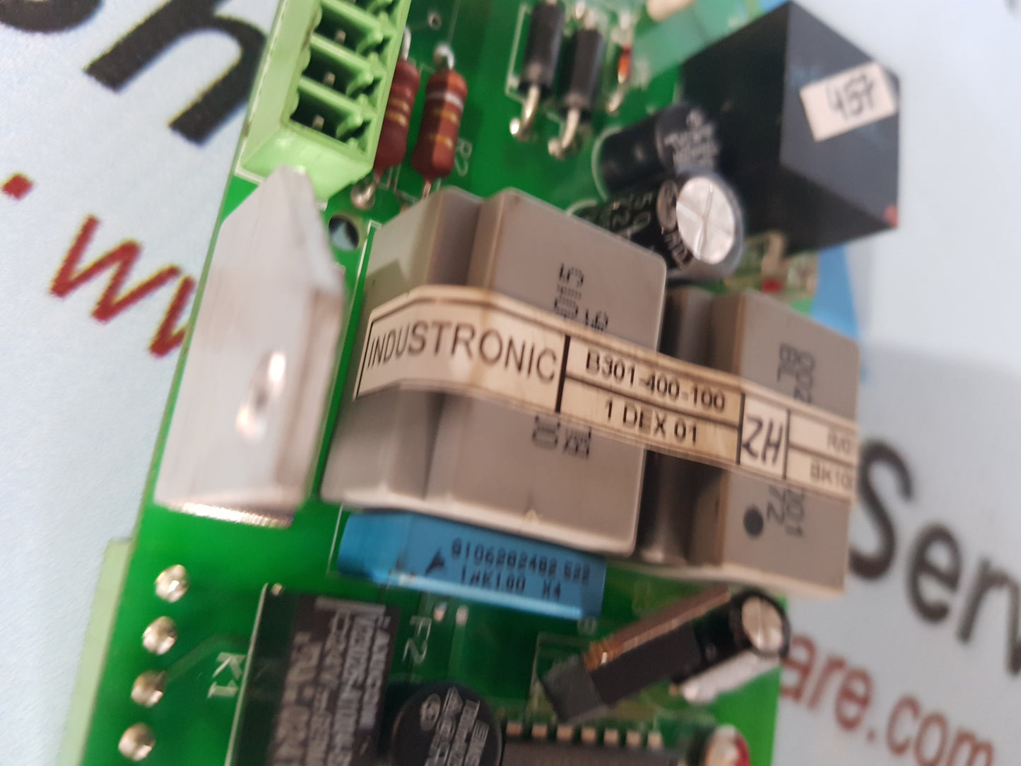 INDUSTRONIC B301-400-170 TALKBACK CIRCUIT BOARD