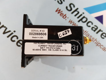 INSTRUMENT TRANSFORMERS 002869506 CURRENT TRANSFORMER