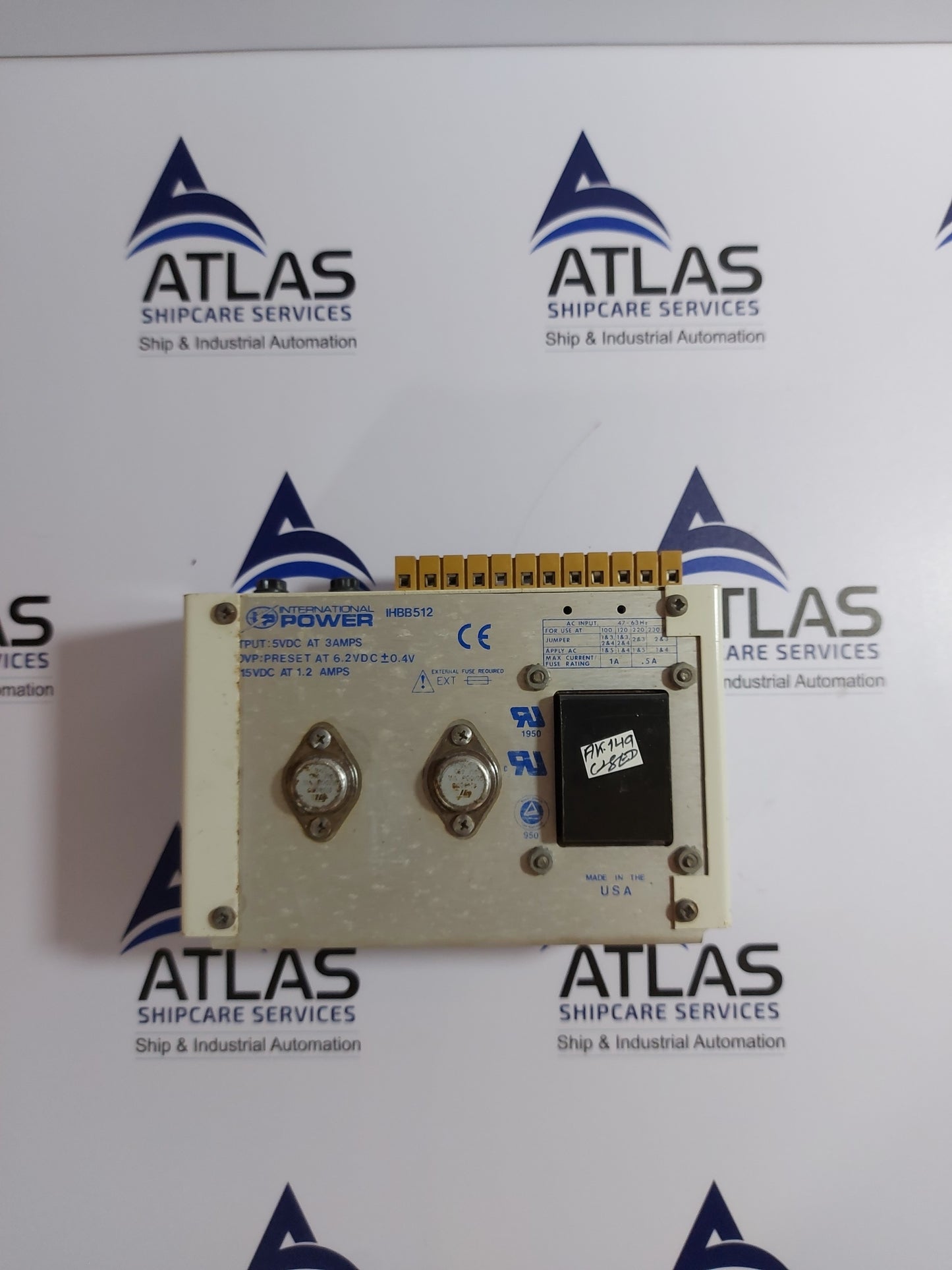 INTERNATIONAL POWER IHBB512 POWER SUPPLY