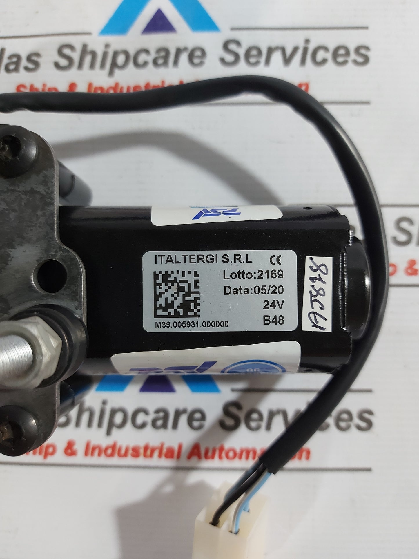 ITALTERGI M39.005931.000000 WIPER MOTOR 24V