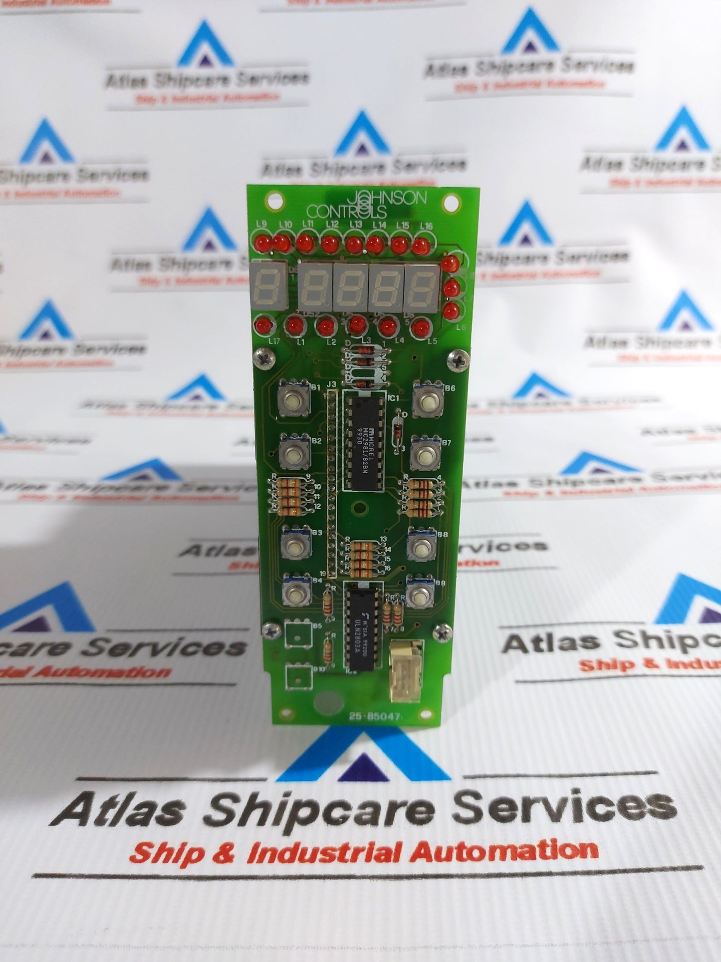 JOHNSON CONTROLS 25-85047 TEMPERATURE CONTROL PCB BOARD