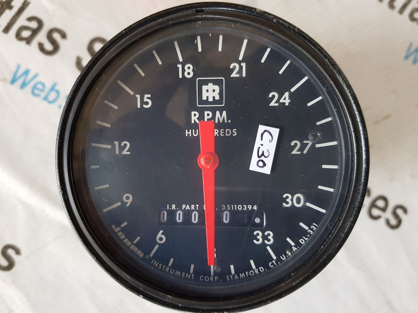 JONES INSTRUMENT 5102-138 RPM METER 35110394