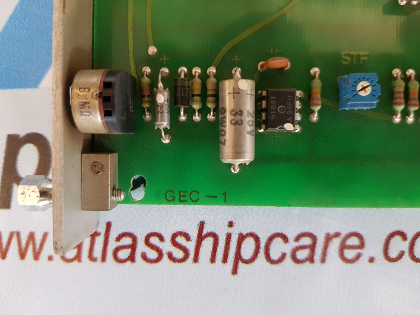 JRCS ENGINE CONTROLLER JAST-01 PROTECTOR PCB CARD GEC-1