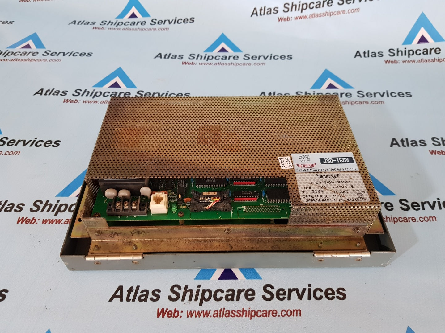 JRCS JSD-160V Monitor Control System SMS-U240A-5 Operation Panel