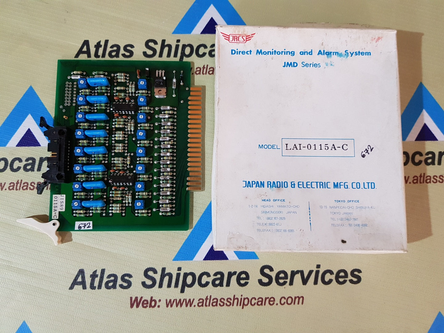 JRCS LAI-0115A-C DIRECT MONITORING AND ALARM SYSTEM