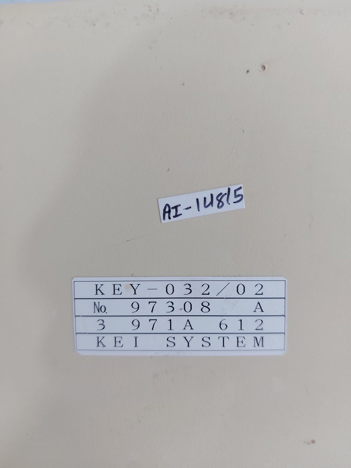 KEI SYSTEM KEY-032/02 ENTRY-KEY32 KEYBOARD