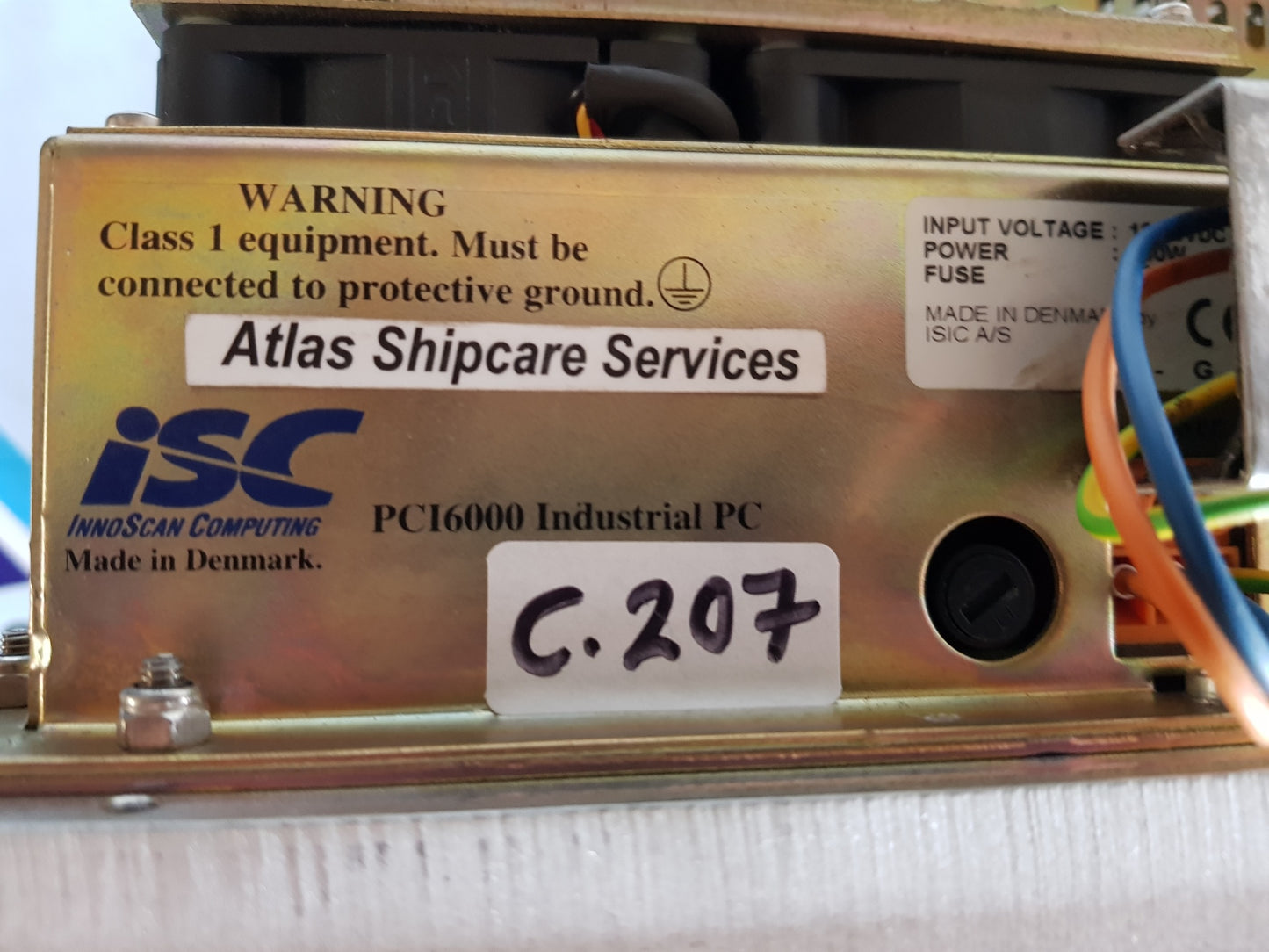 KONGSBERG AUTOMATION MCU MAIN CONTROL UNIT
