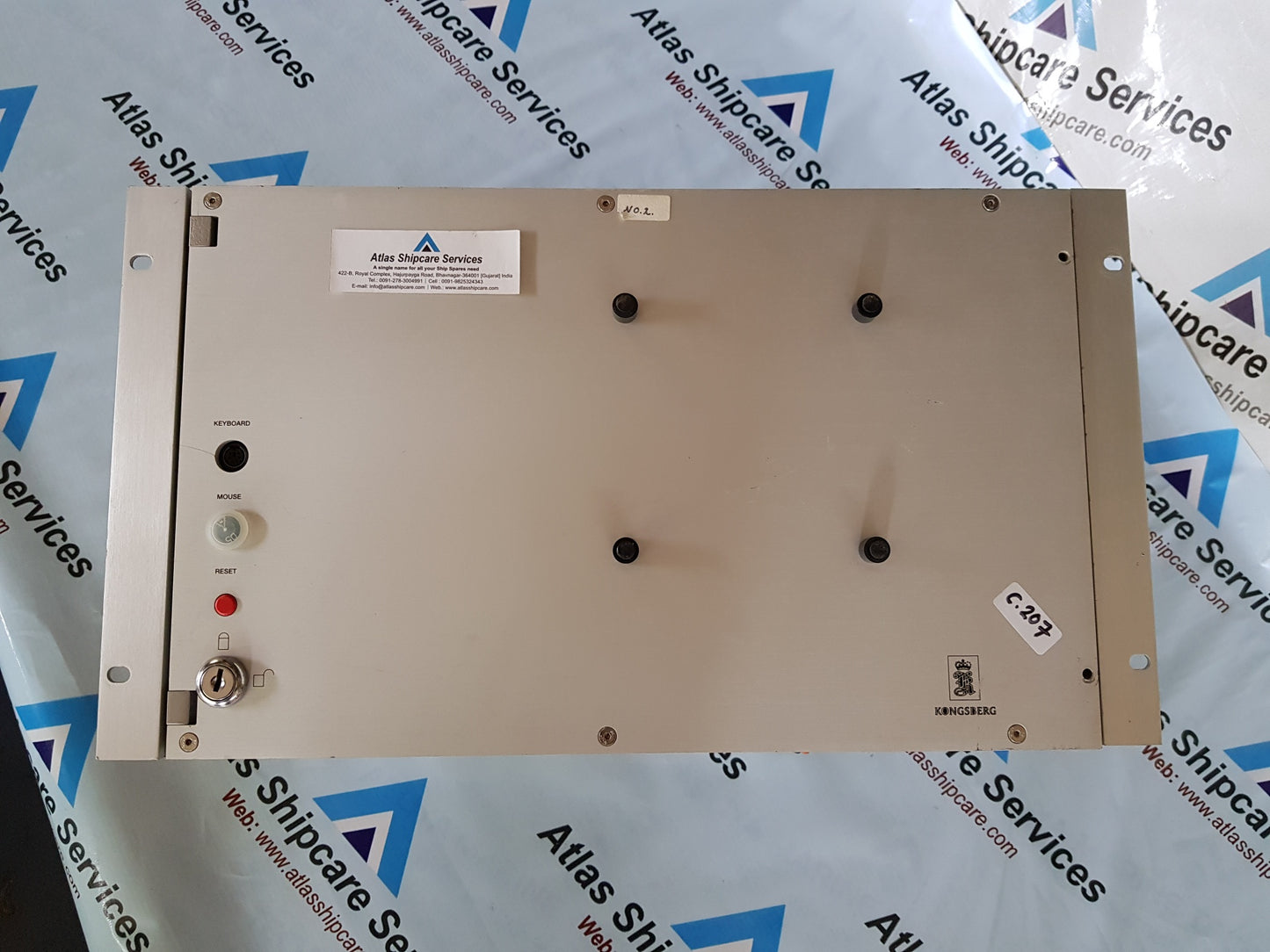 KONGSBERG AUTOMATION MCU MAIN CONTROL UNIT