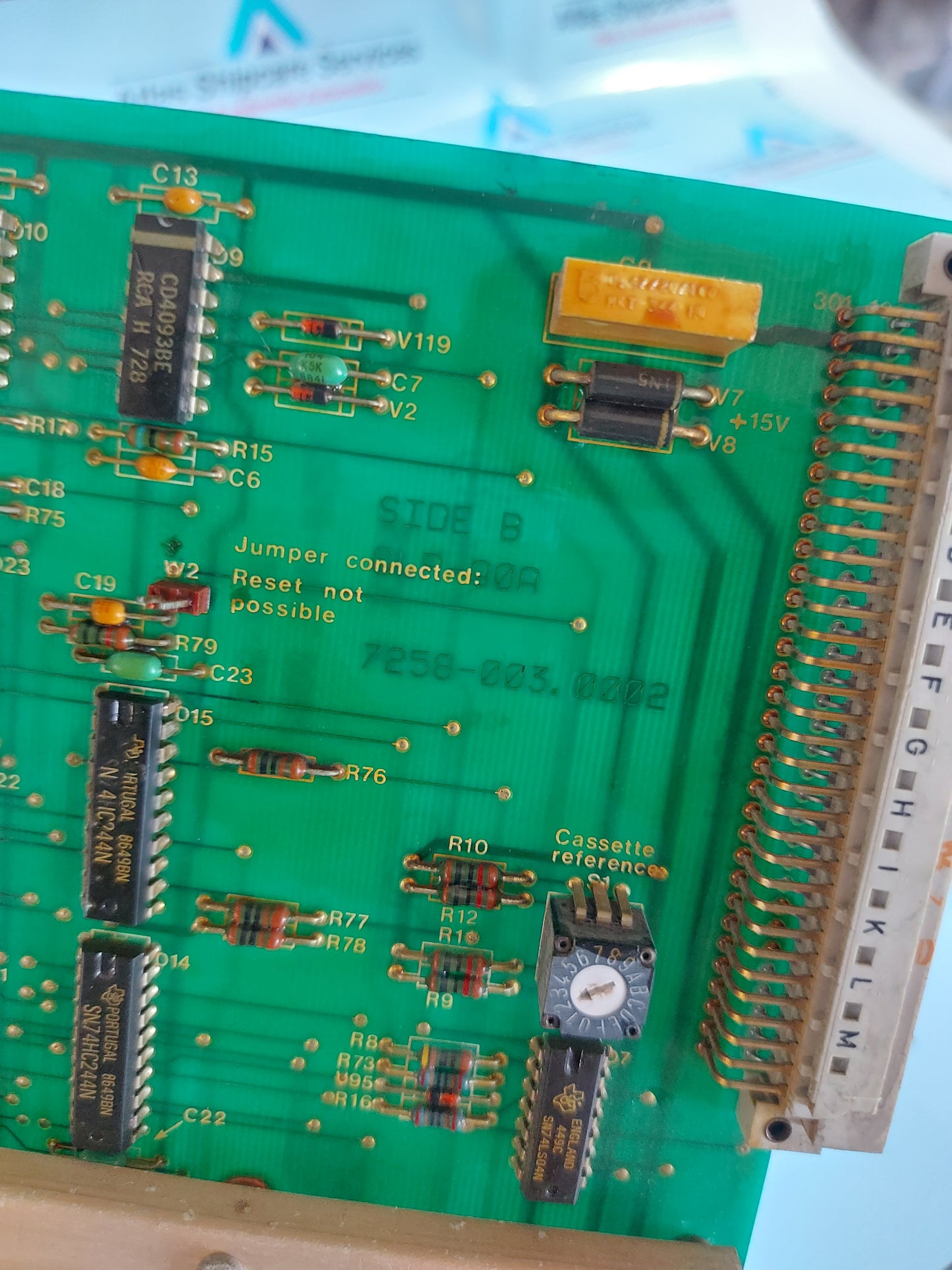 KONGSBERG AUTRONICA GLR-90A 7258-003.0002 PCB CARD