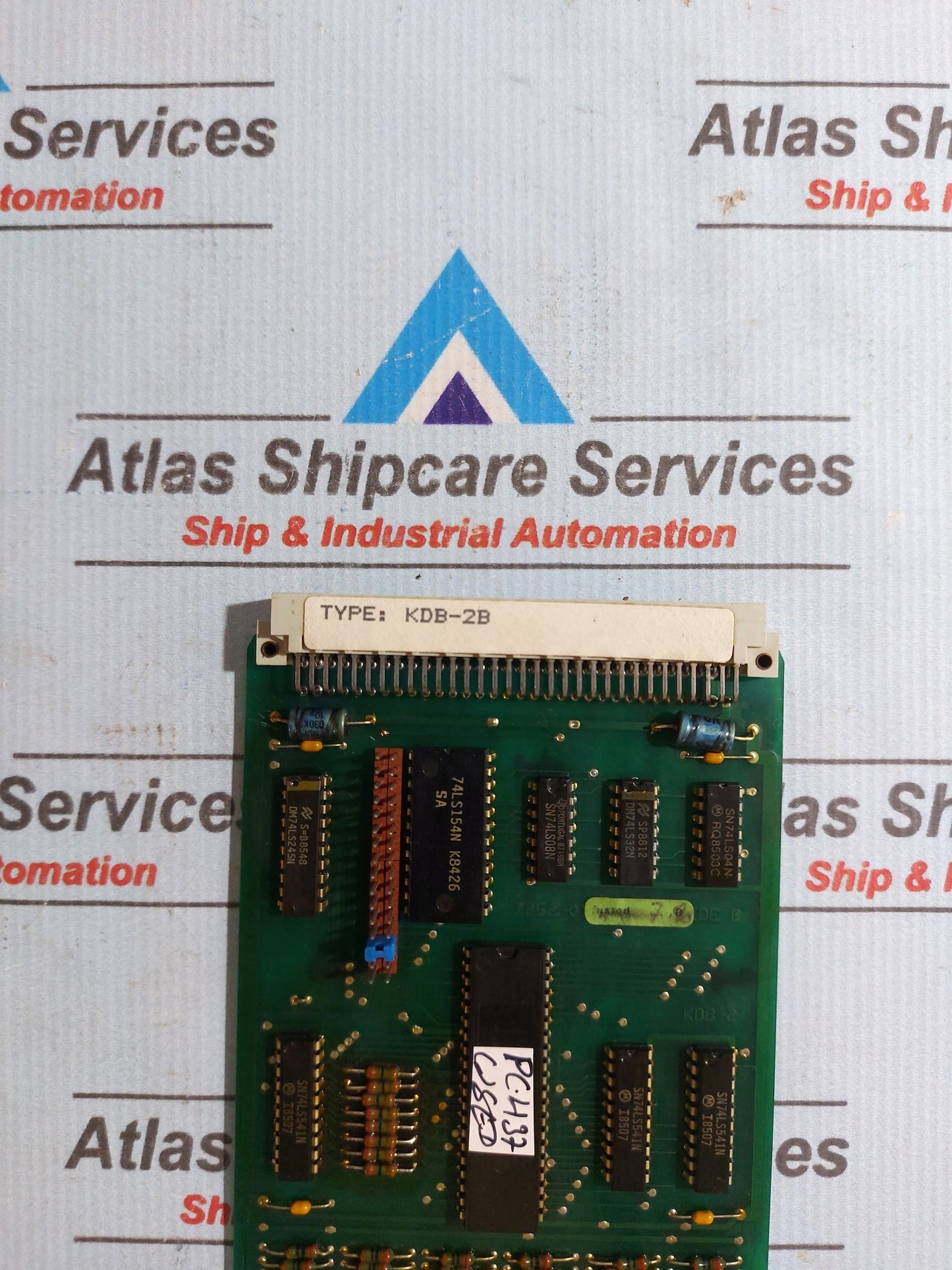 KONGSBERG AUTRONICA KDB-2B 7252-015.0001 PCB CARD