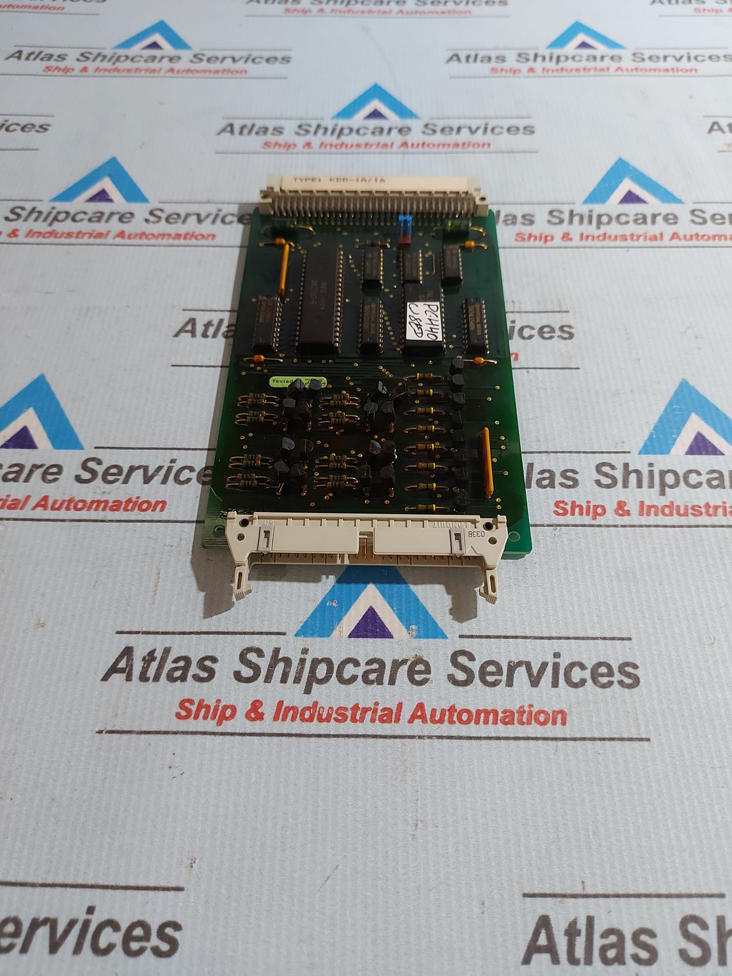 KONGSBERG AUTRONICA KDD-1A/16 ANALOG INPUT CARD 7252-008.0002