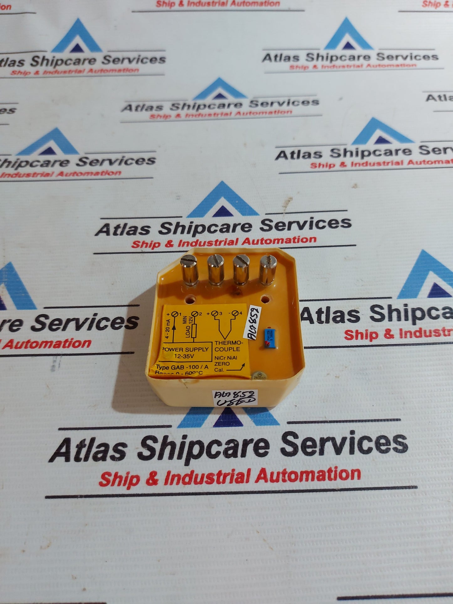 KONGSBERG GAB-100/A THERMOCOUPLE APLIFIER 0-600'C