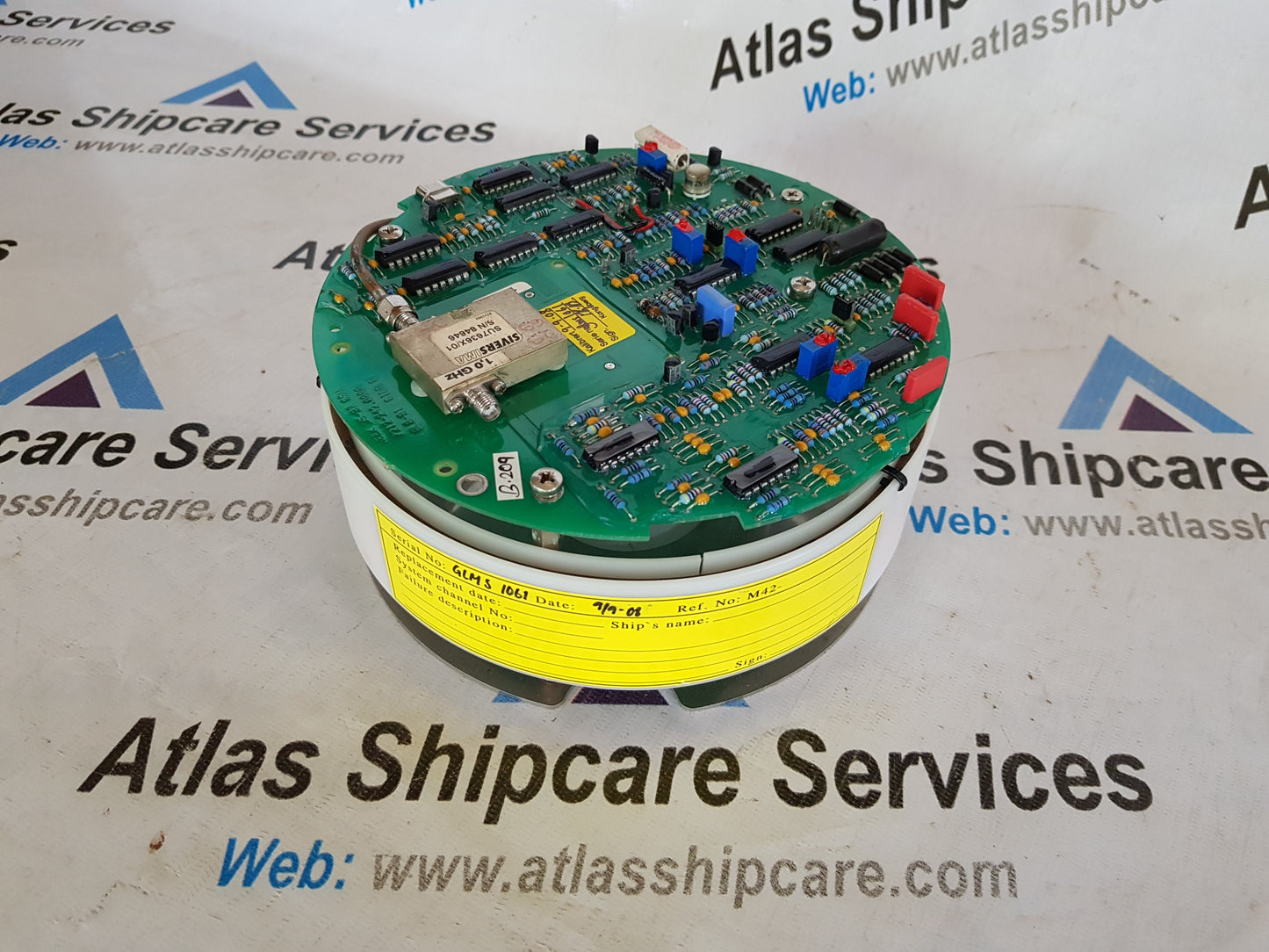 KONGSBERG GLB 91 7212 242 0000 ELECTRONIC UNIT
