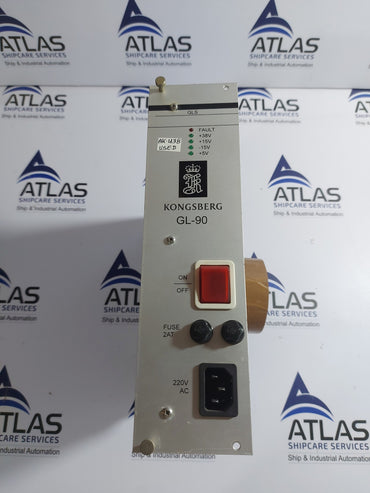 KONGSBERG GLS-90 POWER SUPPLY UNIT 220VAC
