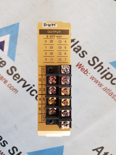 KOYO KOSTAC E-01T-4157 RELAY OUTPUT PROGRAMMABLE CONTROLLER