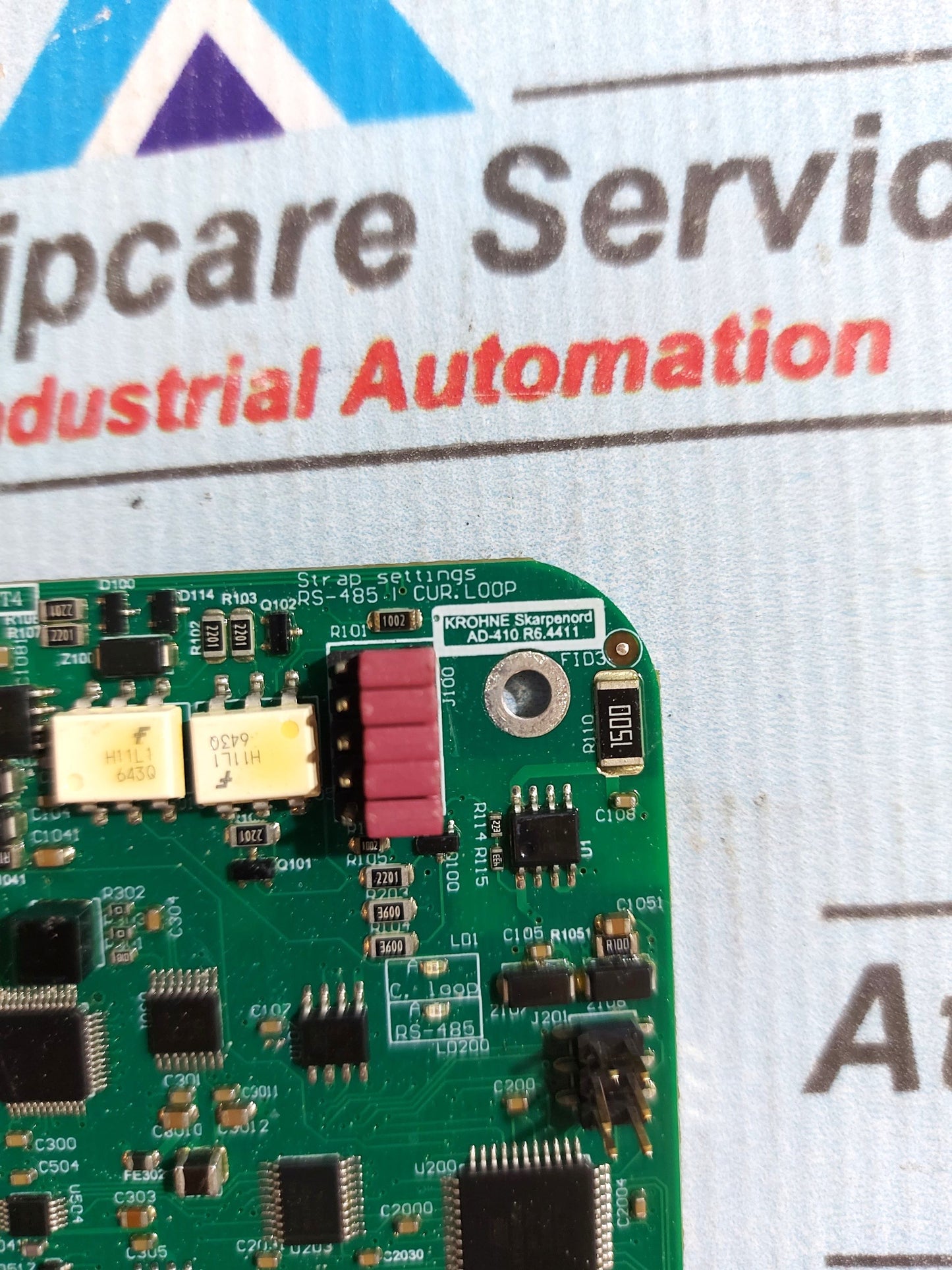 KROHNE SKARPENORD AD-410 R6.4411 PCB CARD DNV-2005-OSL-ATEX-0463X