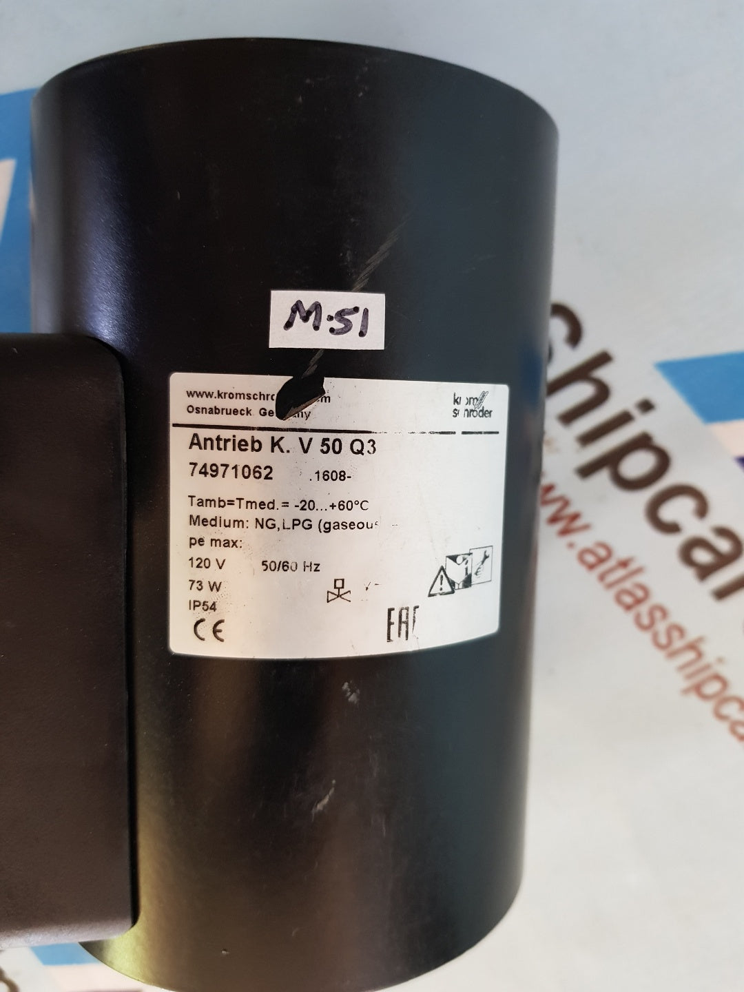KROM SCHRODER 74971062 ANTRIEB ACTUATOR