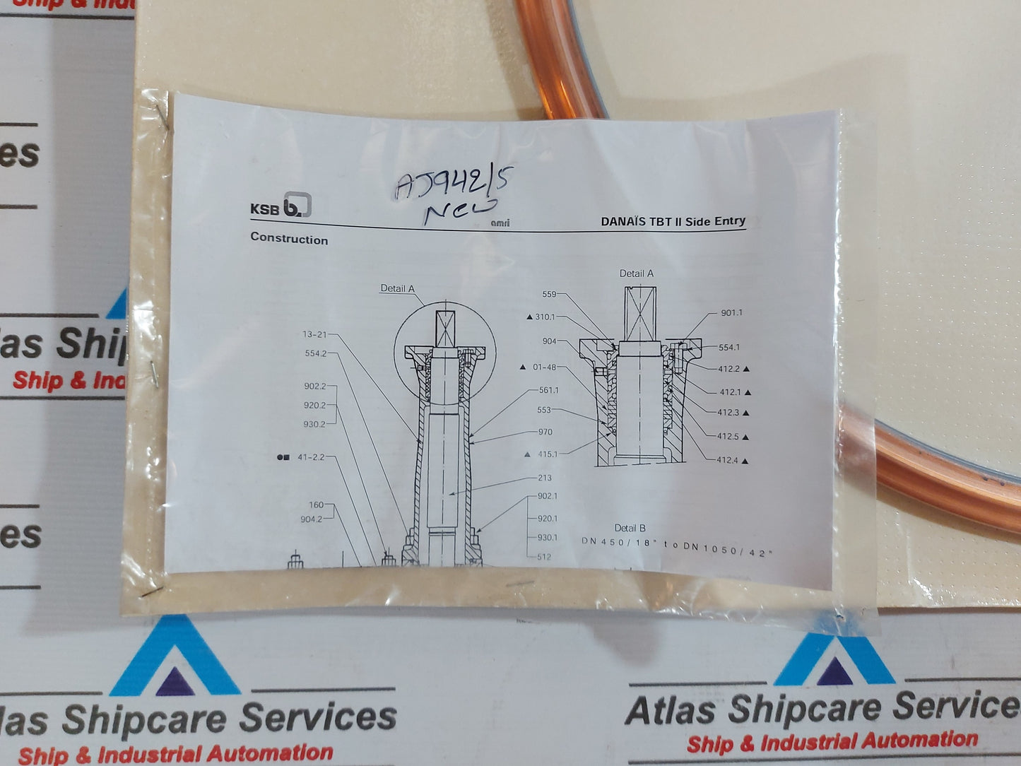 KSB AMRI 42099961 COVER AND SEAT GASKET KIT (10/20b)