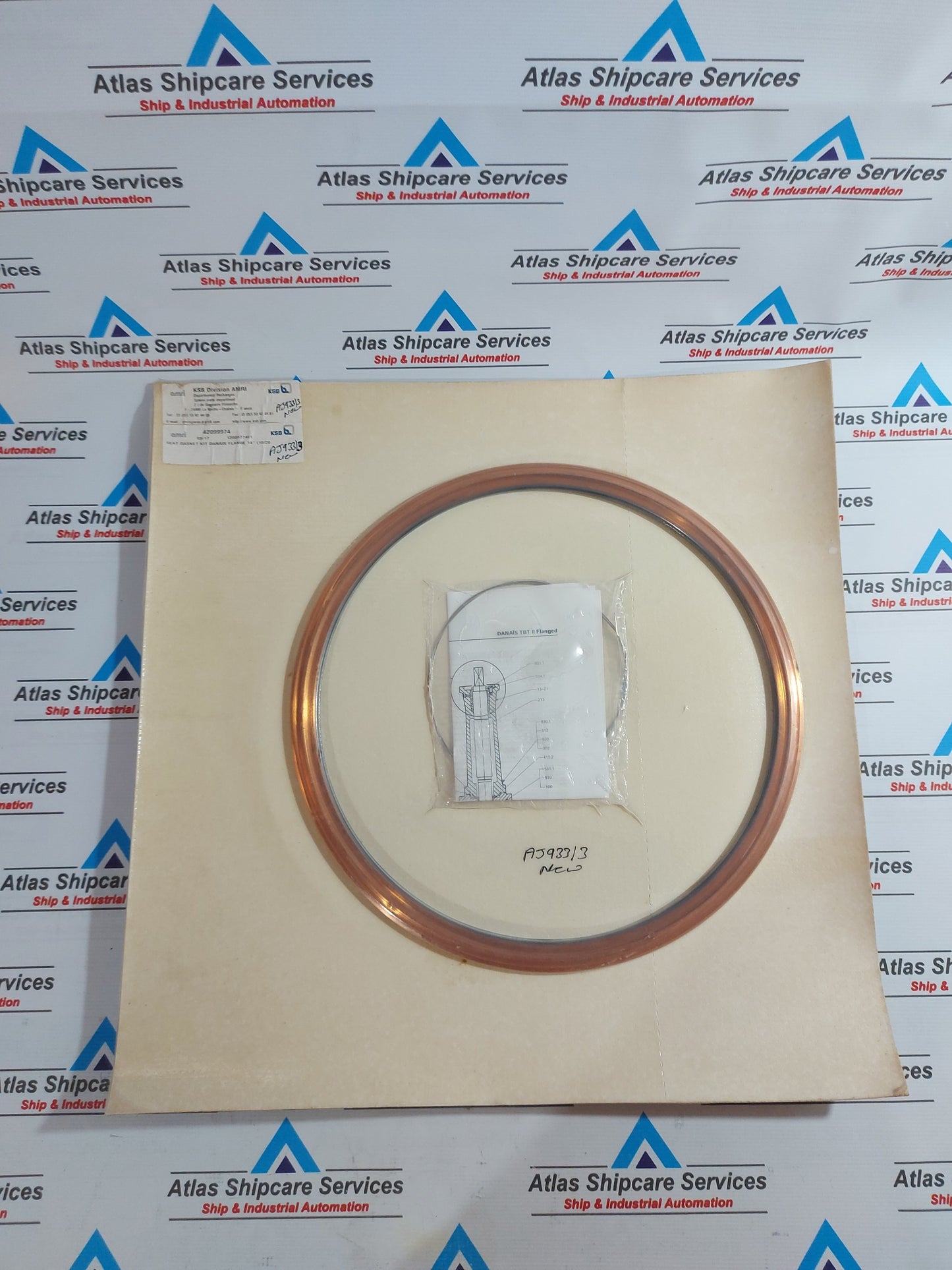 KSB AMRI 42099974 SEAT GASKET KIT DANAIS FLANGE 14" (10/20)