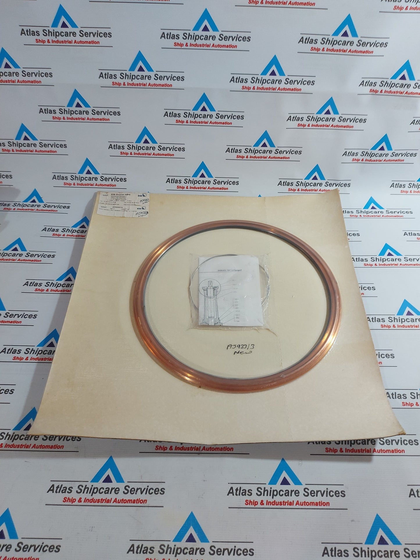 KSB AMRI 42099974 SEAT GASKET KIT DANAIS FLANGE 14" (10/20)