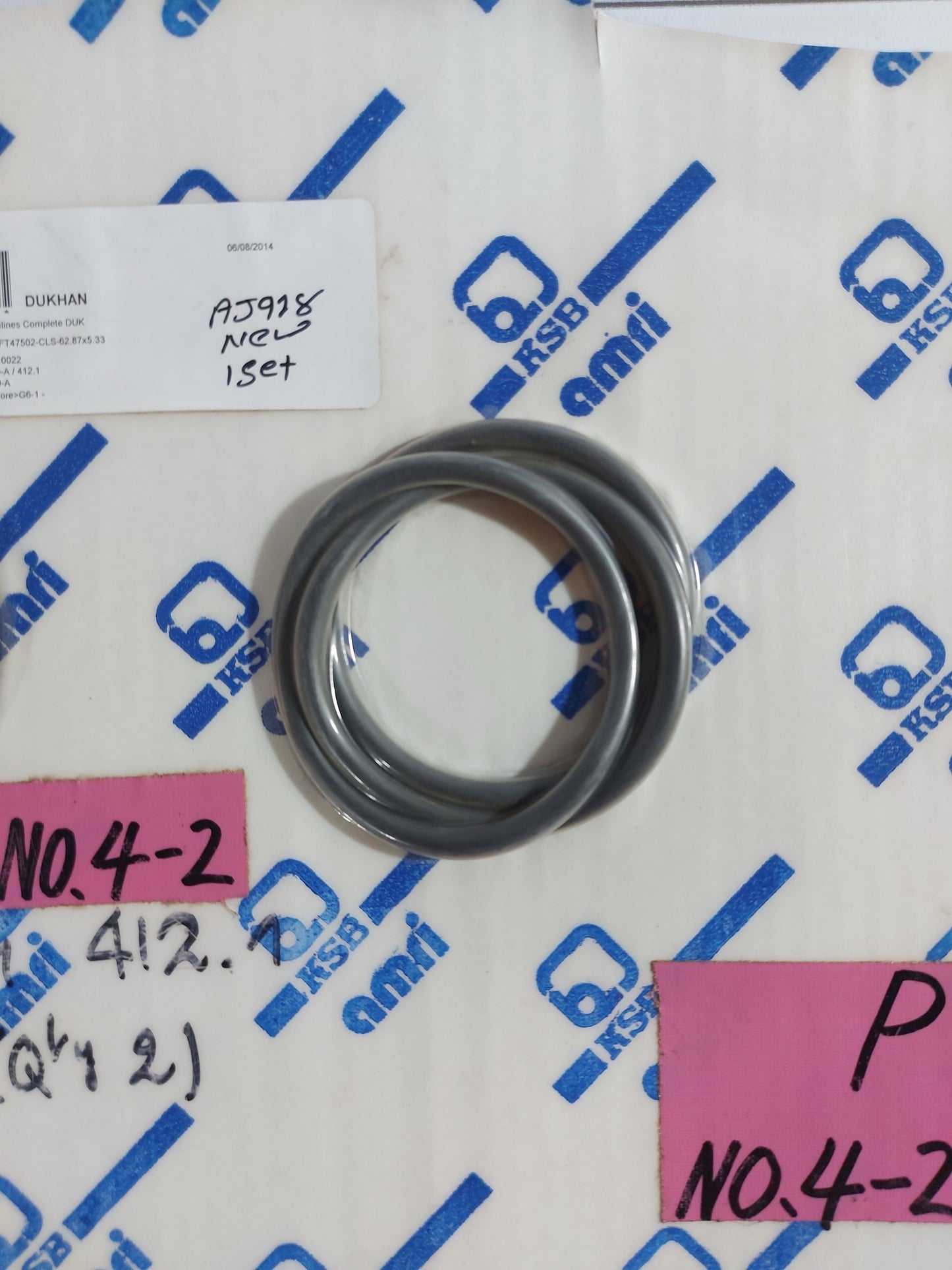 KSB AMRI O-RING NFT47502-CLS-62.87x52.33