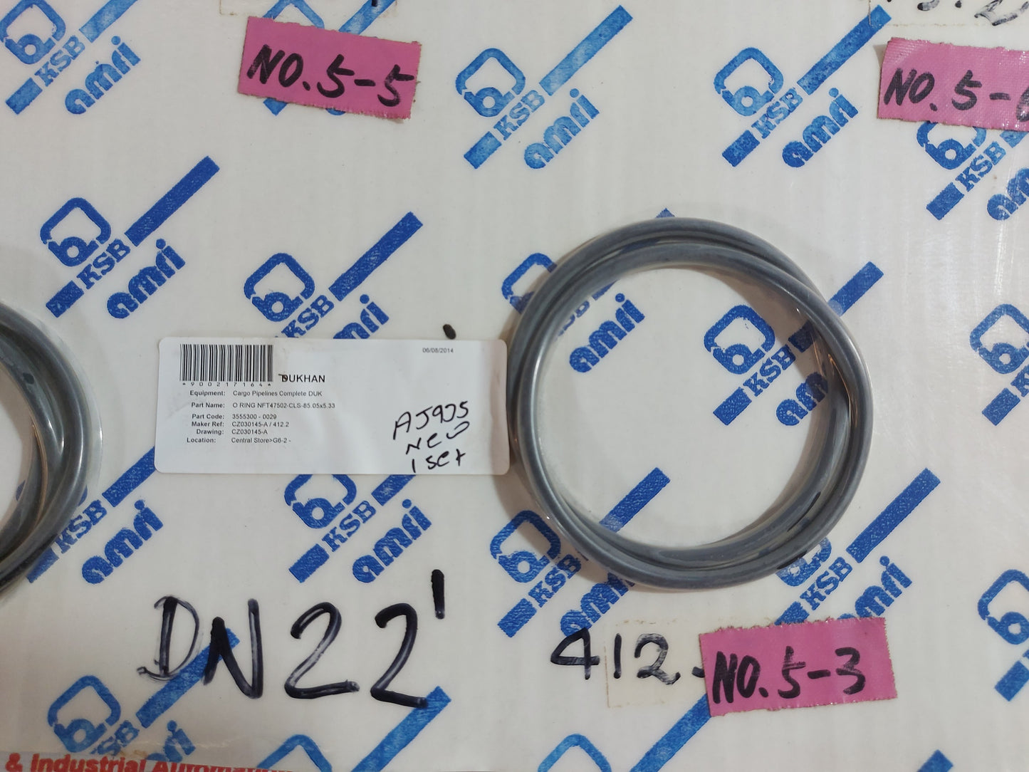 KSB AMRI SEALING PACKING 3555300-0026
