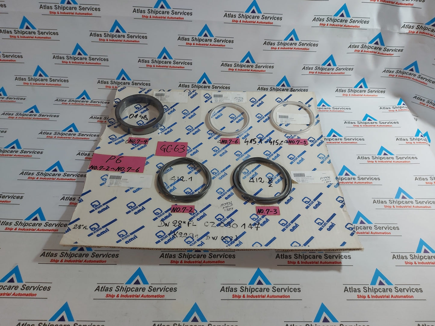 KSB AMRI SEALING PCKING 3555300-0038
