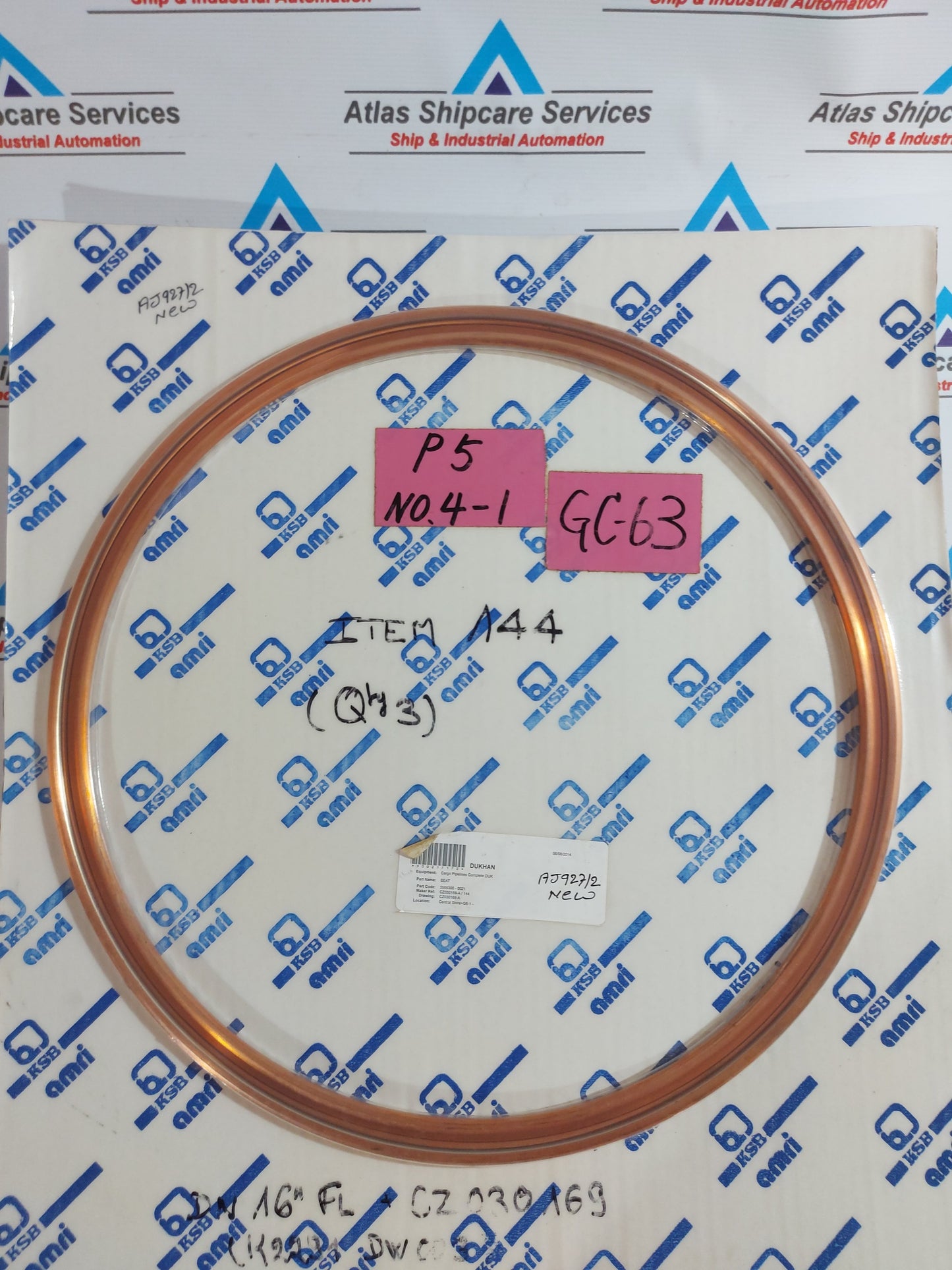 KSB AMRI SEAT 355073d-0021