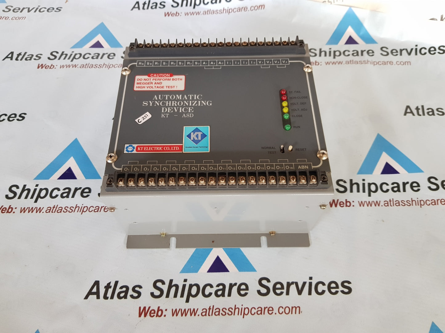 KT ELECTRIC KT-ASD AUTOMATIC SYNCHRONIZING DEVICE