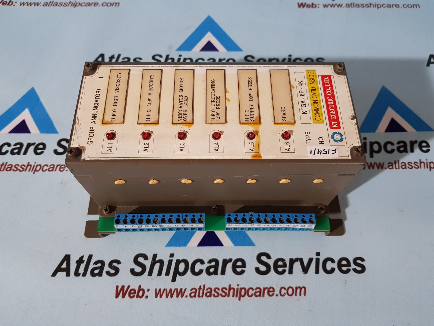 KT Electric KTGA-6P-4K Group Annunciator