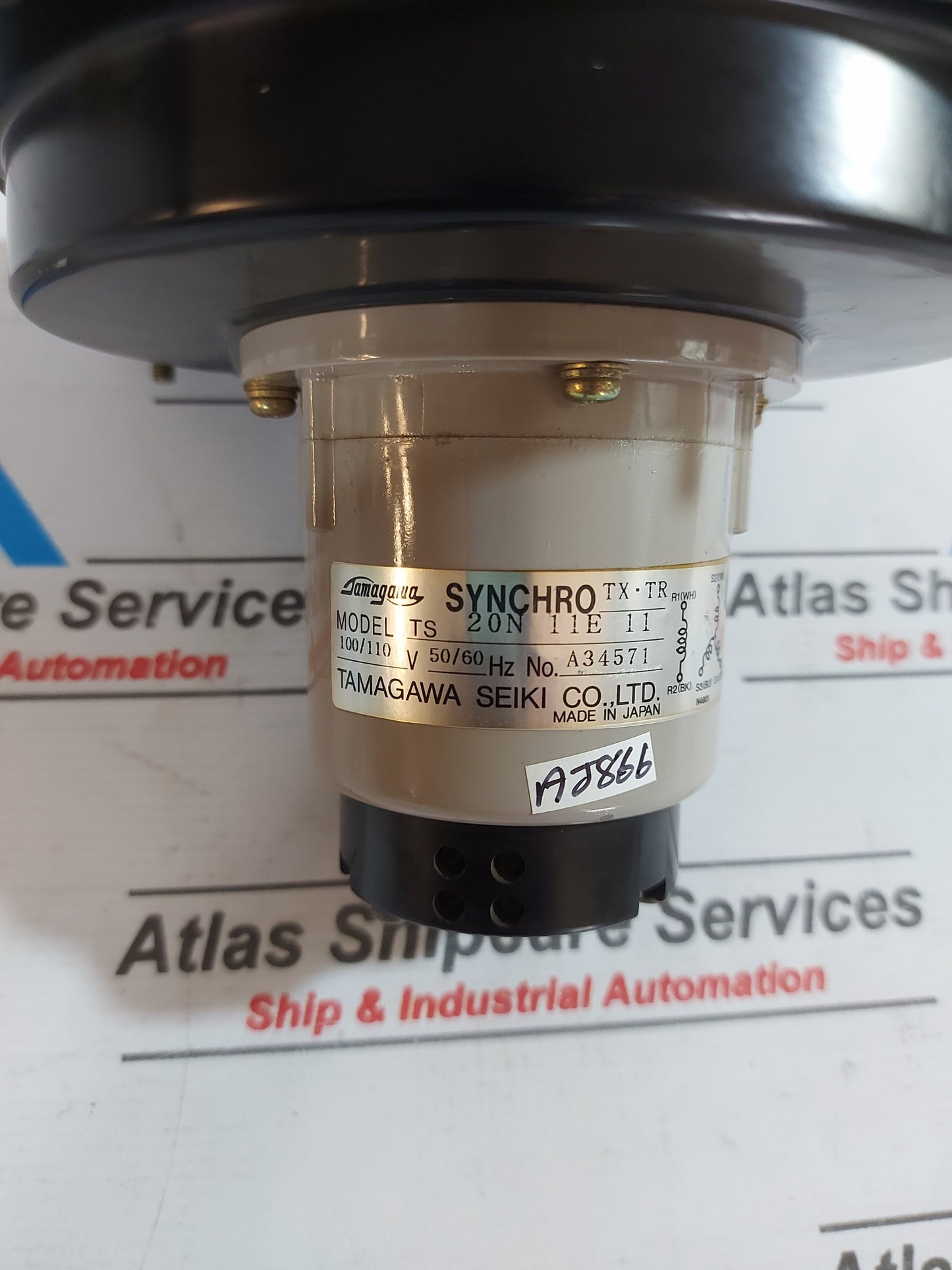 KURAMOTO INSTRUMENT 965945 TACHOMETER 0-115
