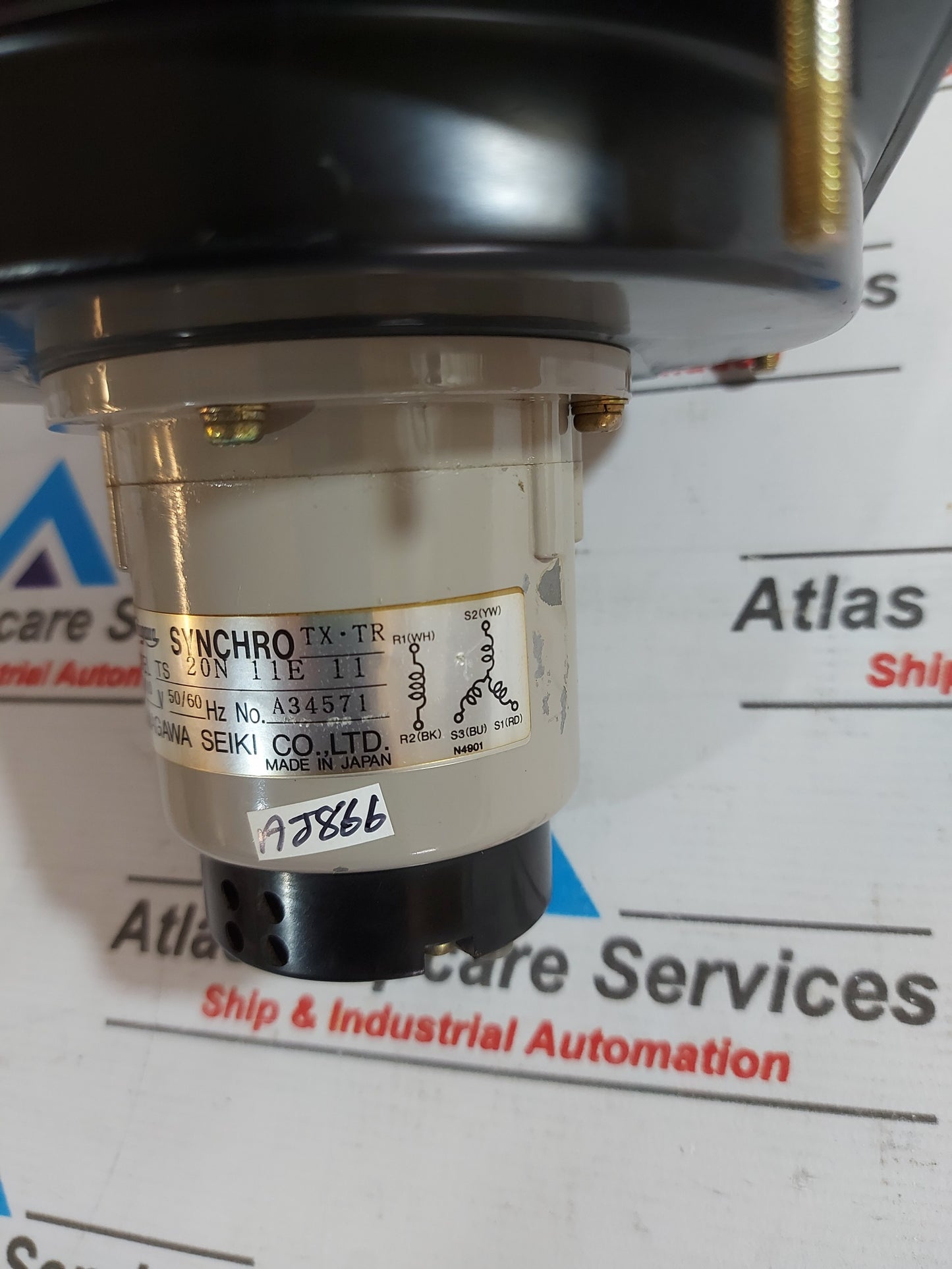 KURAMOTO INSTRUMENT 965945 TACHOMETER 0-115