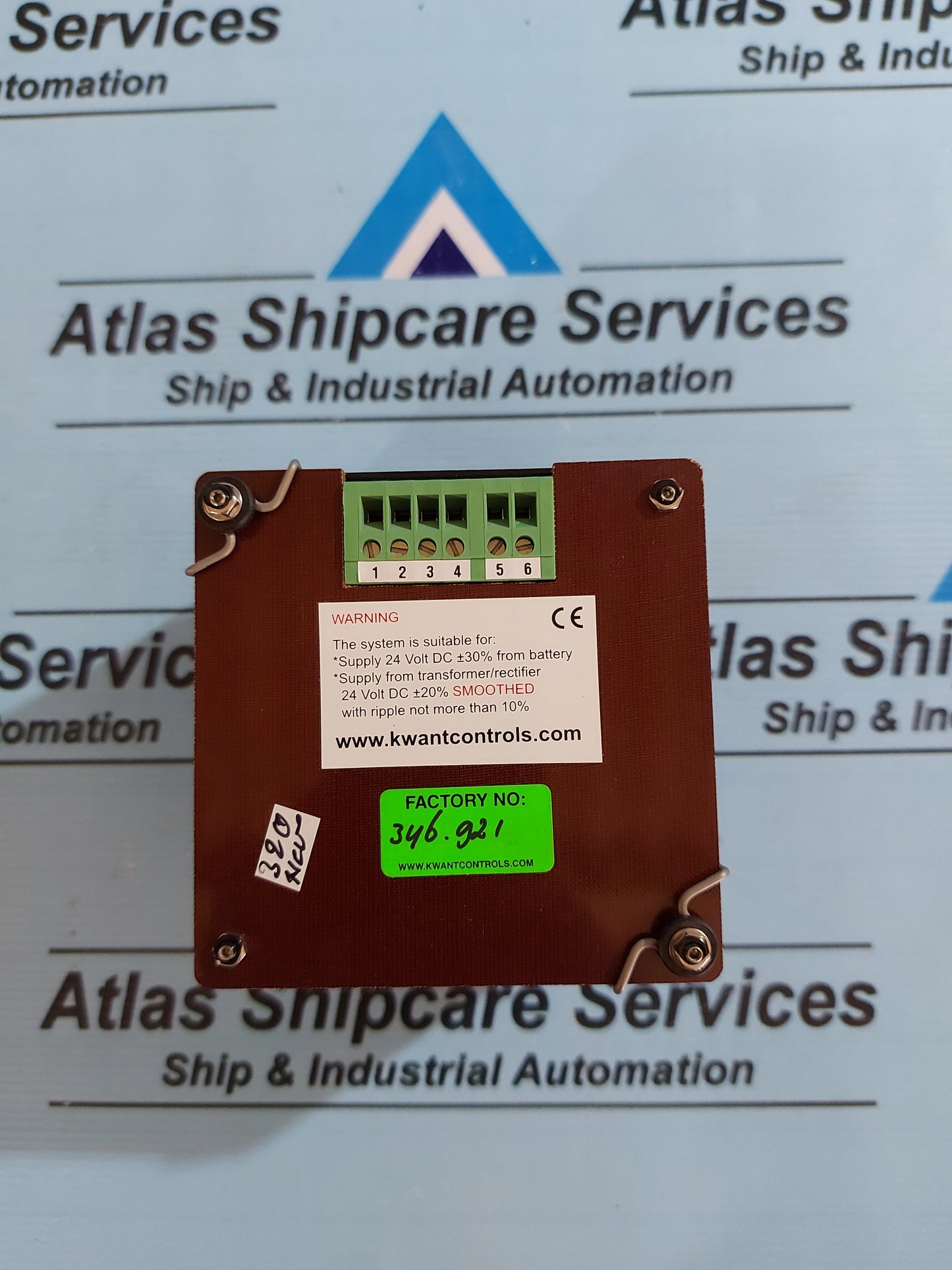 KWANT CONTROLS RPM METER 0...180