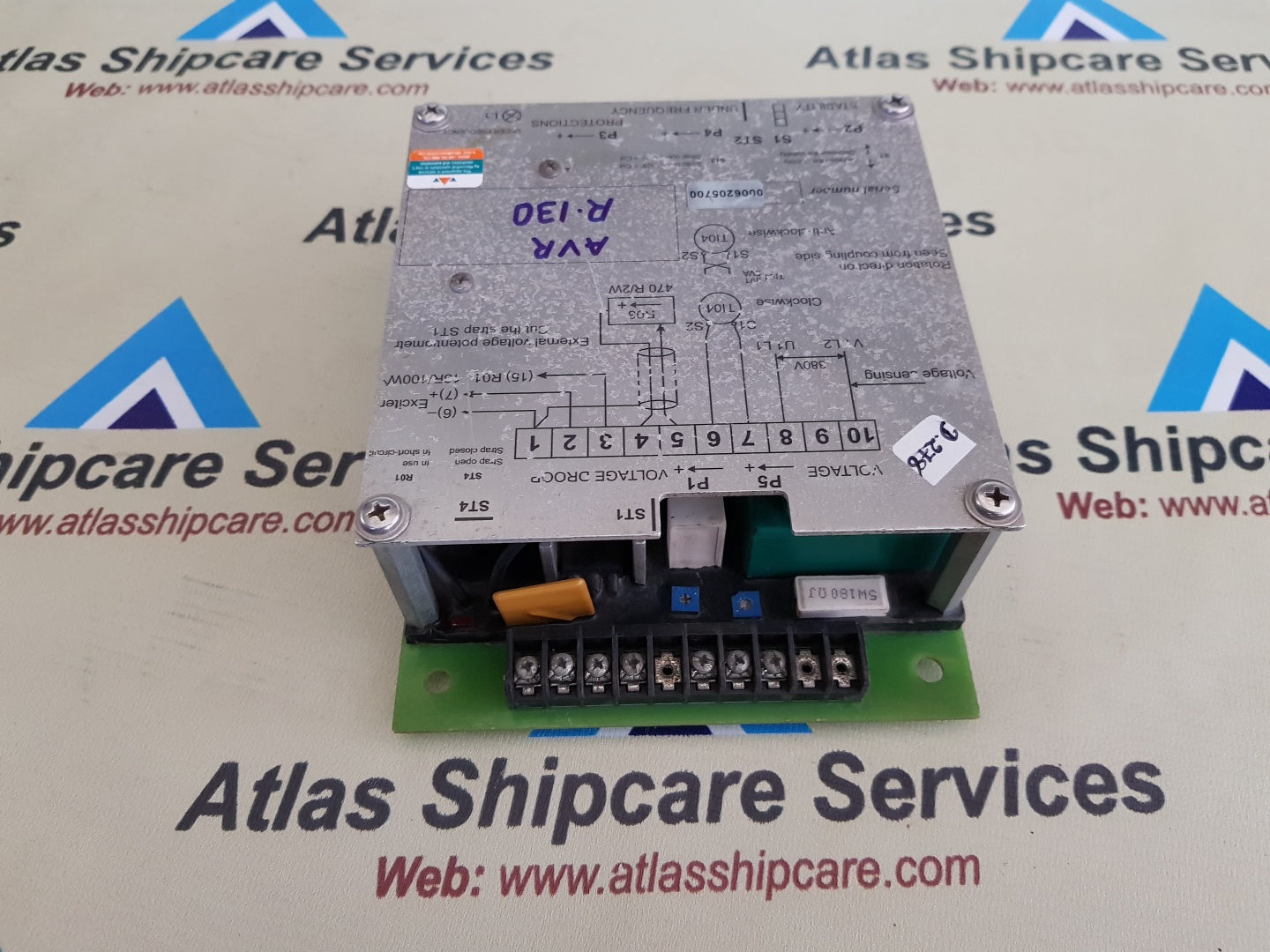 LEROY SOMER AVR R130 AUTOMATIC VOLTAGE REGULATOR