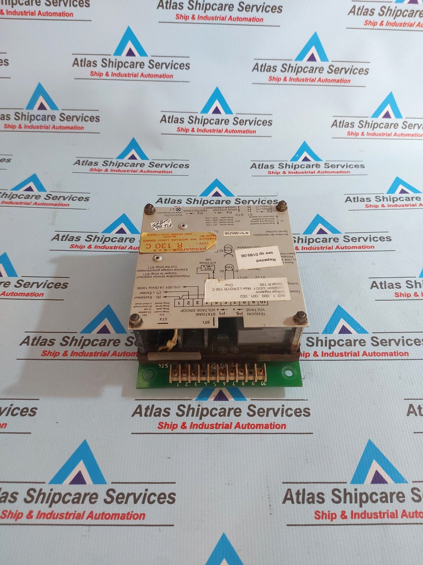 LEROY SOMER AVR R 130 C AUTOMATIC VOLTAGE REGULATOR