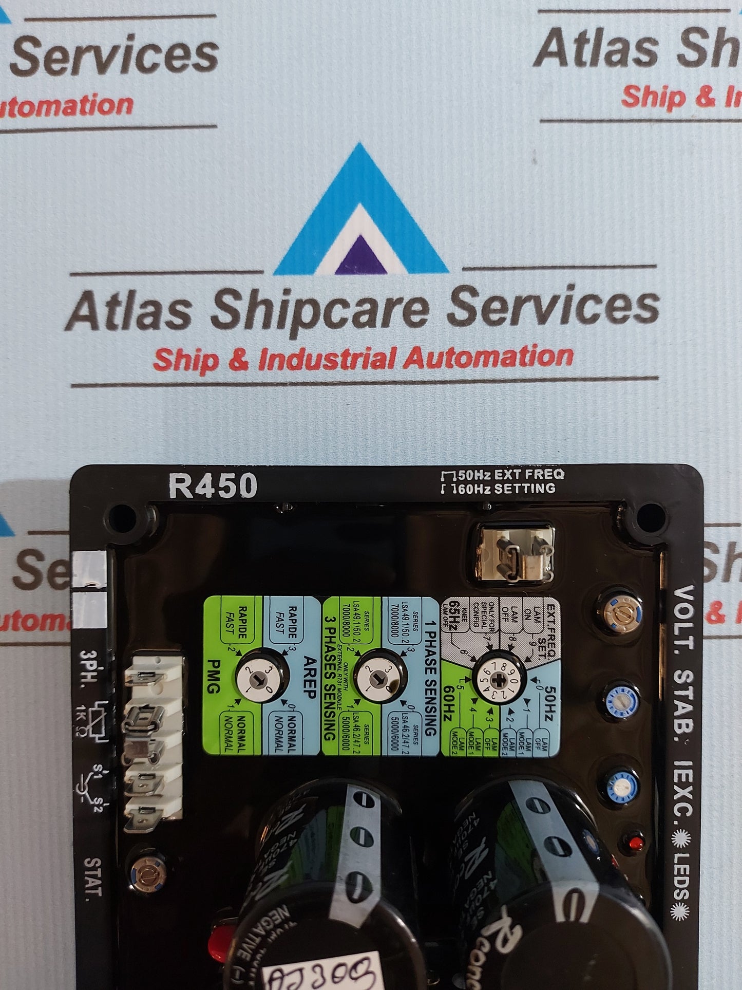 LEROY SOMER R450 AUTOMATIC VOLTAGE REGULATOR